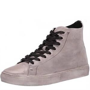NEW FRYE men's astor mid sneaker in white